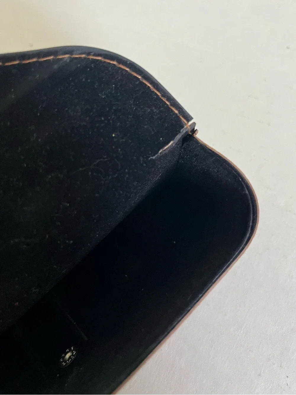 Ray-Ban Brown Textured Hard Sunglass Case